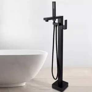 BATHTUB FAUCAT FLOOR MOUNTED